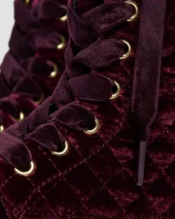 Botas 1460 de terciopelo para junior