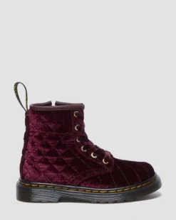 Botas 1460 de terciopelo para niños