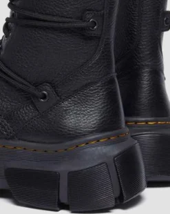 Botas Dmxl con 8 ojales de piel in Negro
