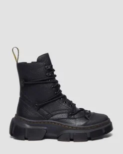 Botas Dmxl con 8 ojales de piel in Negro