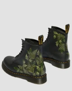 Botas 1460 Evergreen Genix Nappa in Negro & Verde