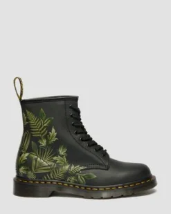 Botas 1460 Evergreen Genix Nappa in Negro & Verde