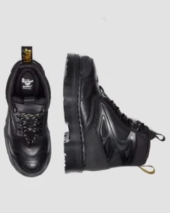 Botas EXOSHIELD XX01 de piel con puntera de acero in Negro