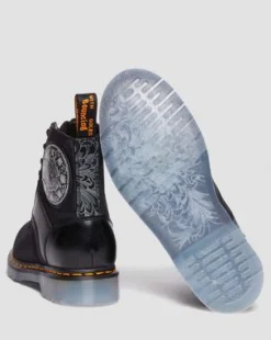 Botas 1460 King Nerd de piel in Negro