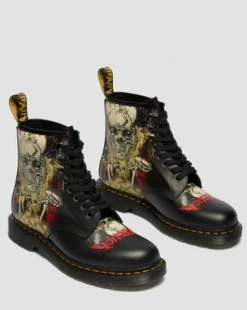 Botas 1460 Metallica in Blanco Y Multicolor