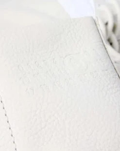 BOTAS 1460 / 1461 MM6 DE PIEL in Blanco