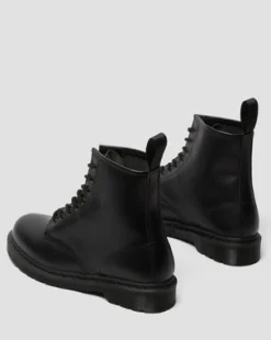 Botas 1460 Mono de piel in Negro