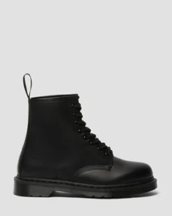 Botas 1460 Mono de piel in Negro