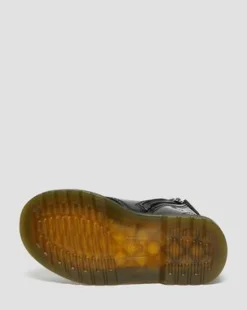 Botas 1460 para niños de charol in Negro