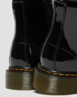 Botas 1460 para niños junior en charol in Negro