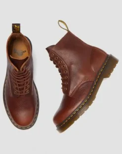 Botas 1460 Pascal de piel Ambassador in Anacardo