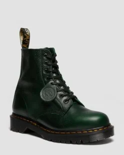 Botas 1460 Pascal en piel in Verde Dm's