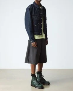 Botas 1460 Pascal en piel in Verde Dm's