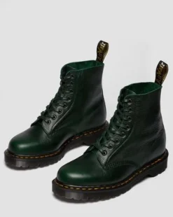 Botas 1460 Pascal en piel in Verde Dm's