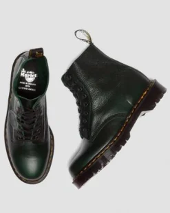 Botas 1460 Pascal en piel in Verde Dm's