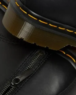 Botas 1460 Pascal en piel Nappa con cremallera in Negro