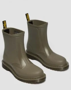 Botas 1460 Rain in Verde Oliva Verde