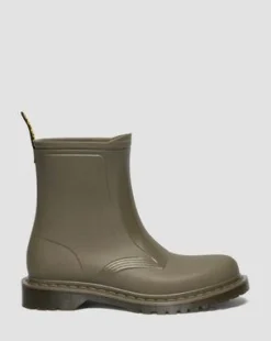 Botas 1460 Rain in Verde Oliva Verde