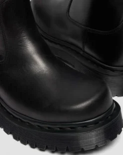 Botas Rejena Hi de piel Old Harness in Negro