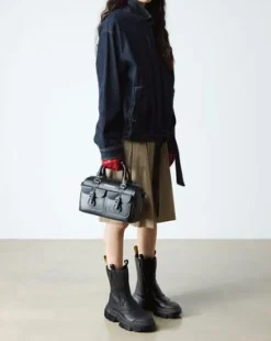 Botas Rigger DMXL de piel in Negro