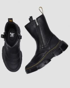 Botas Rigger DMXL de piel in Negro
