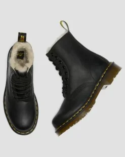 Botas 1460 Serena Con Forro Sintético in Negro