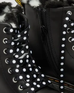 Botas 1460 Serena para joven en piel forrada in Negro
