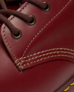 Botas 1460 Vintage de piel Quilon in Rojo