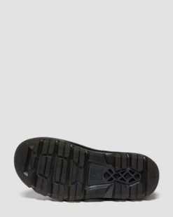 BOTAS ZEBZAG LACELESS DE PIEL in Negro