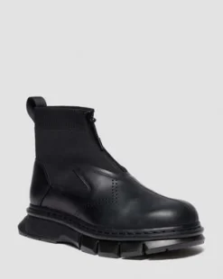 BOTA 14XX QUBIST CON CREMALLERA in Negro