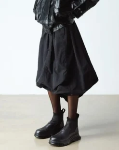BOTA 14XX QUBIST CON CREMALLERA in Negro