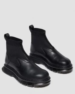 BOTA 14XX QUBIST CON CREMALLERA in Negro