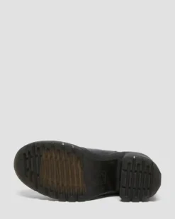 Botines Chelsea de tacón ancho Spence en piel in Negro