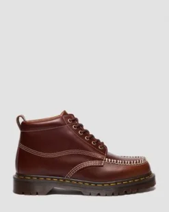 Botines Lowell Chukka Moc Toe de piel in Marrón