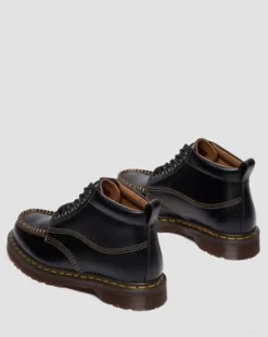 Botines Lowell Chukka Moc Toe de piel in Negro