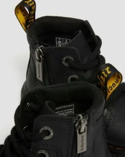 Botines Raffe de piel con tira para niños