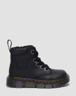 Botines Raffe de piel con tira para niños