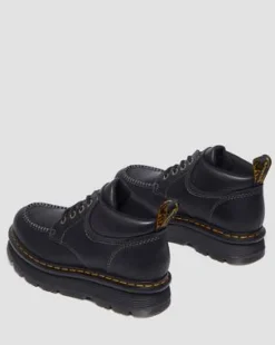 Botines Zebzag piel de 4 ojales&nbsp;Botines Zebzag piel de 4 ojales&nbsp; in Negro