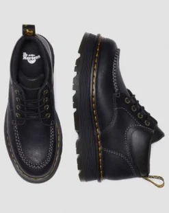 Botines Zebzag piel de 4 ojales&nbsp;Botines Zebzag piel de 4 ojales&nbsp; in Negro