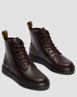 Botín Chukka Brookline de piel Crazy Horse in Marrón Oscuro