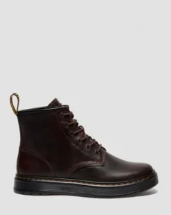 Botín Chukka Brookline de piel Crazy Horse in Marrón Oscuro