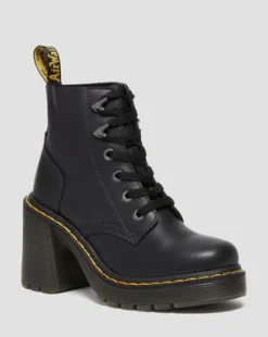 Botínes con tacón Jesy de piel Sendal en negro in Negro