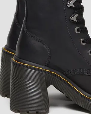 Botínes con tacón Jesy de piel Sendal en negro in Negro