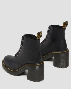 Botínes con tacón Jesy de piel Sendal en negro in Negro