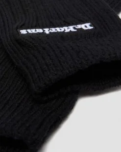 Calcetines cortos Athletic con logo de mezcla de algodón ecológico in Negro
