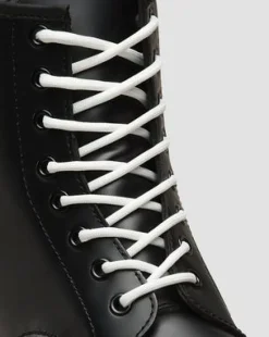 Cordones redondos de 140 cm (8-10 ojales) in Blanco
