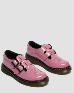 Merceditas 8065 de charol Patent Lamper para junior in Rosa Dm's