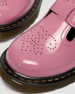 Merceditas 8065 de charol Patent Lamper para junior in Rosa Dm's