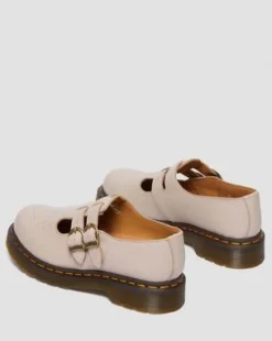 Merceditas 8065 de piel Virginia in Vintage Taupe