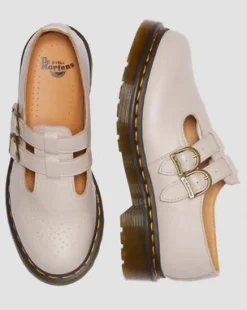 Merceditas 8065 de piel Virginia in Vintage Taupe